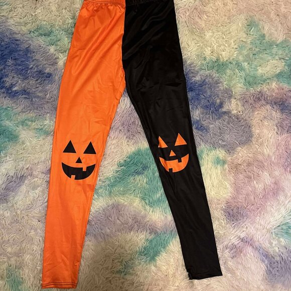 Halloween Leggings Size Small - Picture 1 of 4